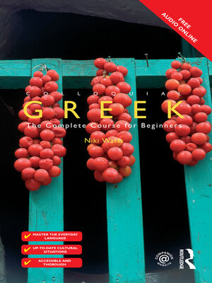 cover image of Colloquial Greek